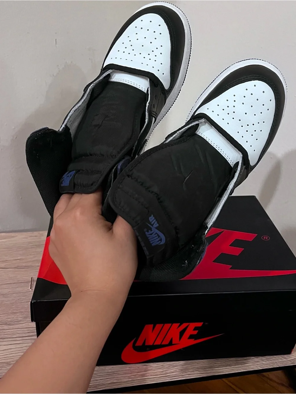 Nike Air Jordan Retro High OG 1s Blue Moon Sneakers
